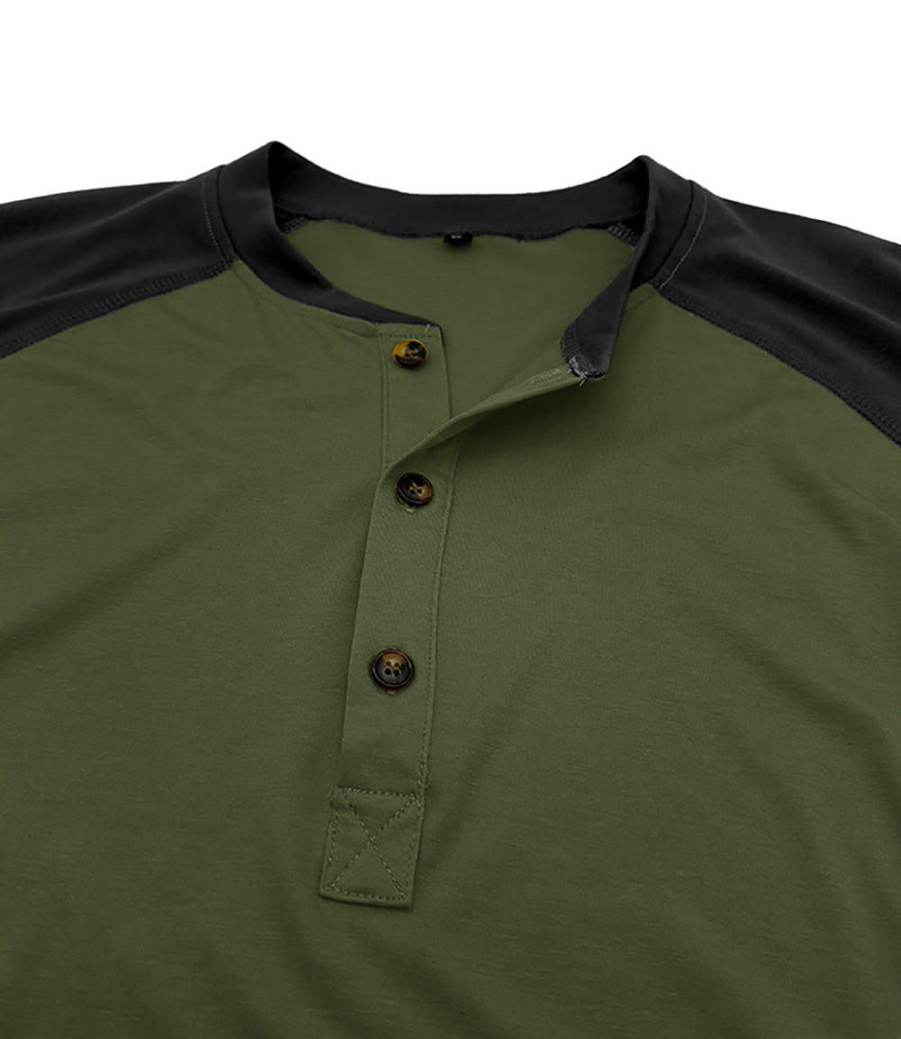Men Colourblocked T-shirt