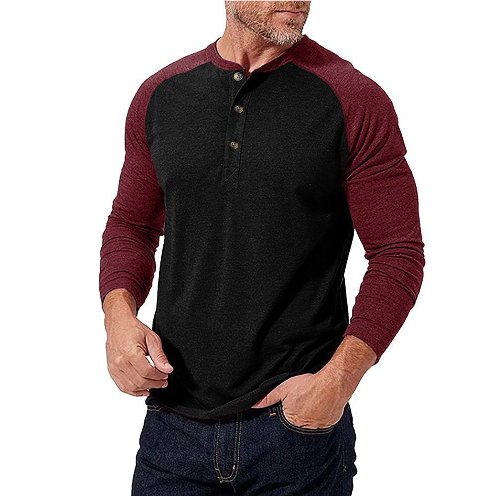 Men Colourblocked T-shirt