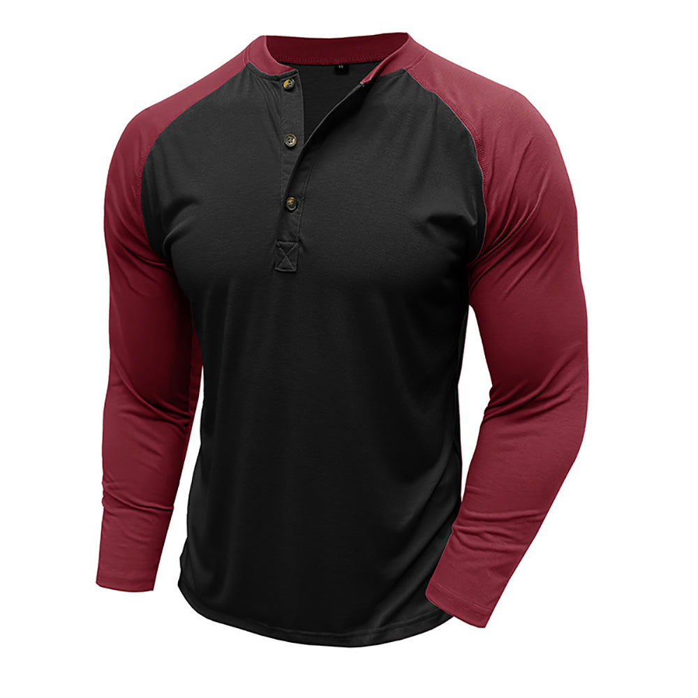 Men Colourblocked T-shirt