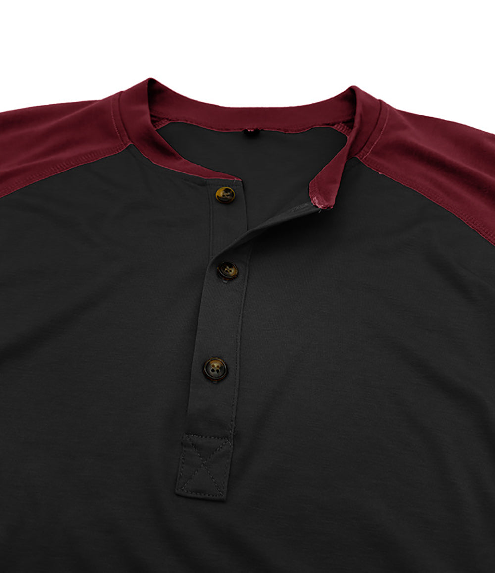 Men Colourblocked T-shirt