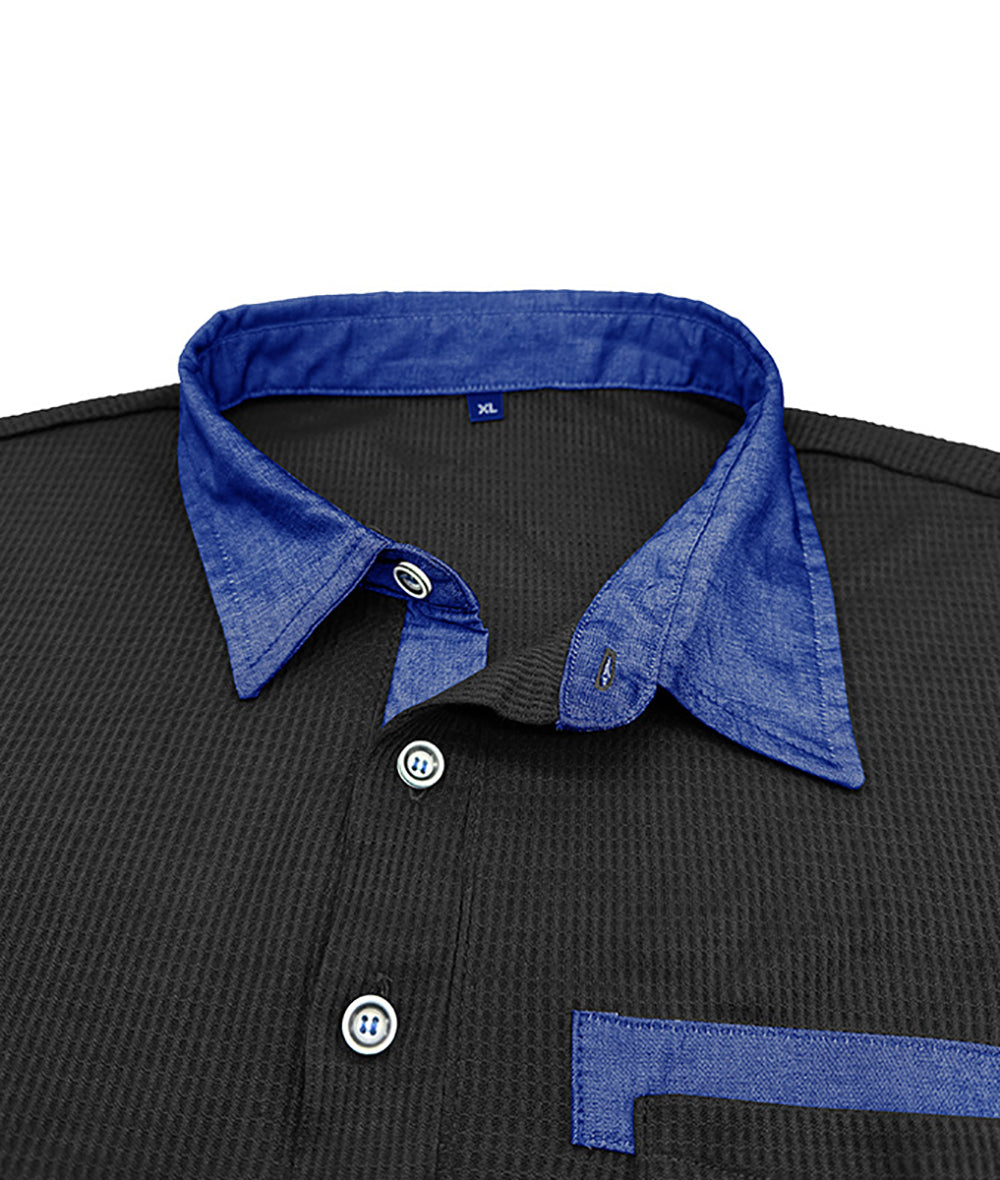 Men Polo Collar T-shirt