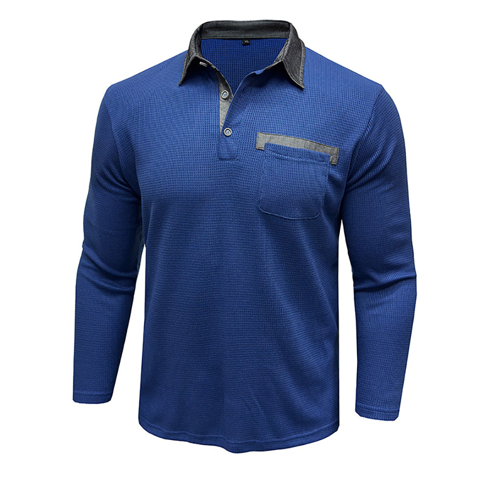 Men Polo Collar T-shirt
