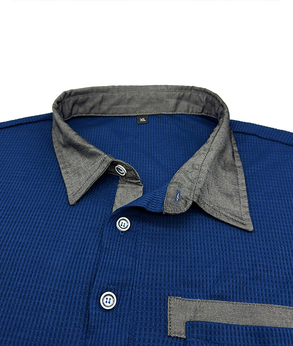 Men Polo Collar T-shirt
