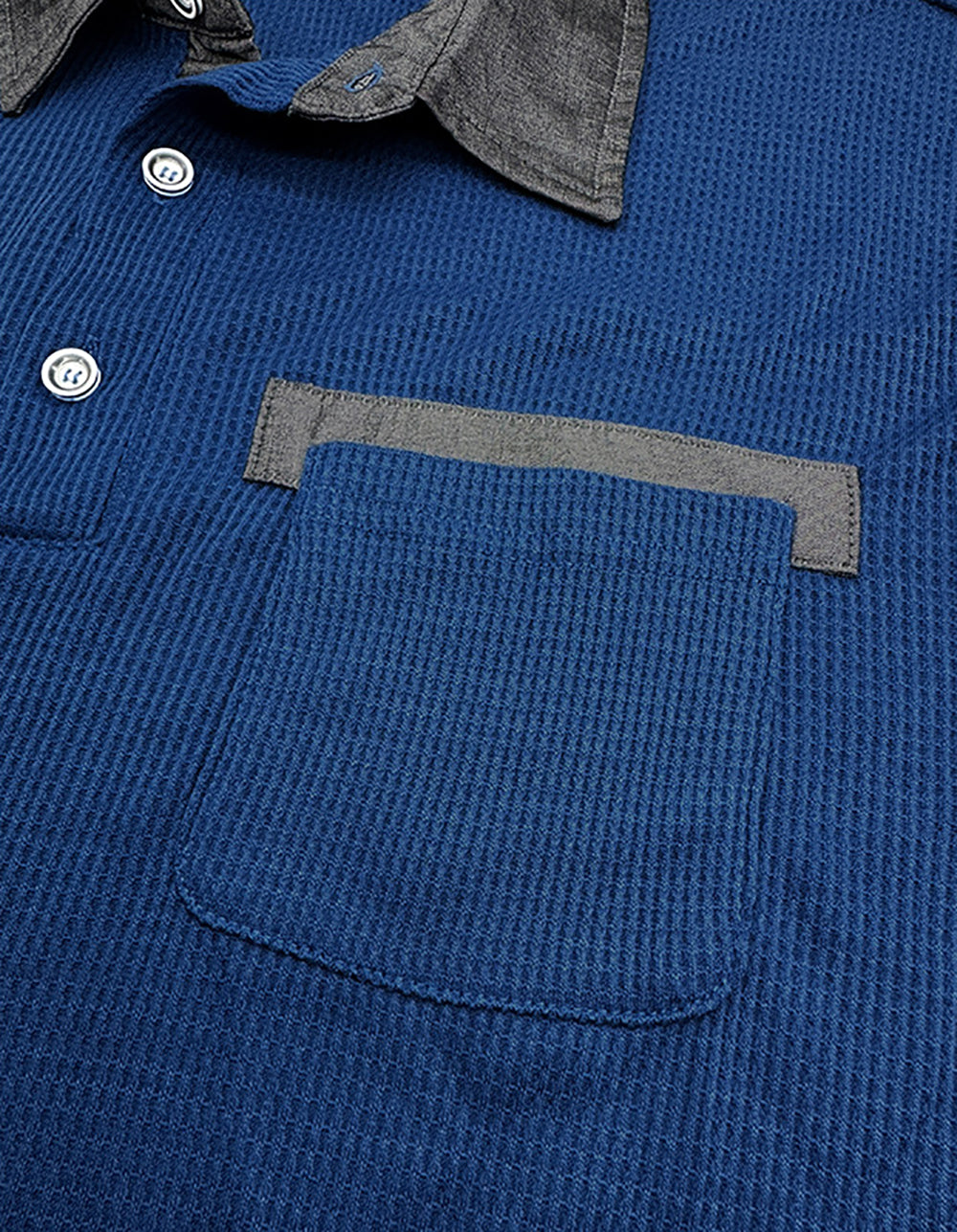 Men Polo Collar T-shirt
