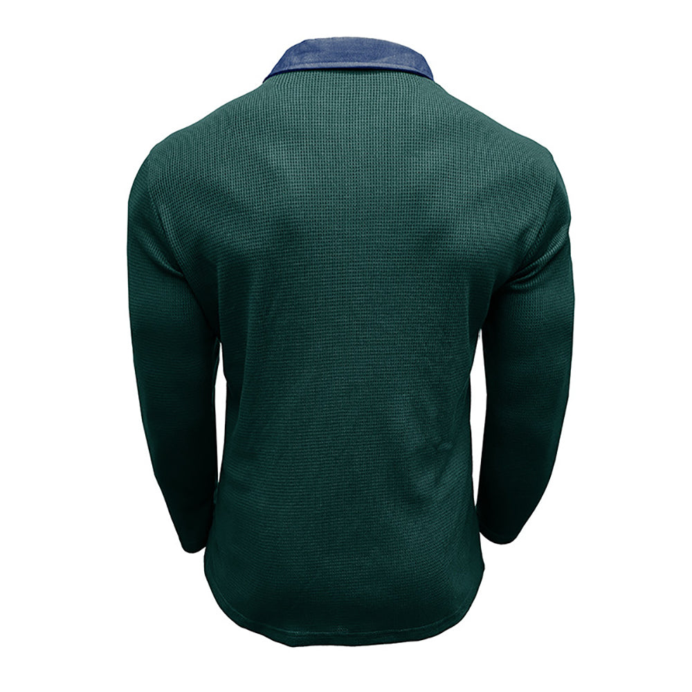 Men Polo Collar T-shirt