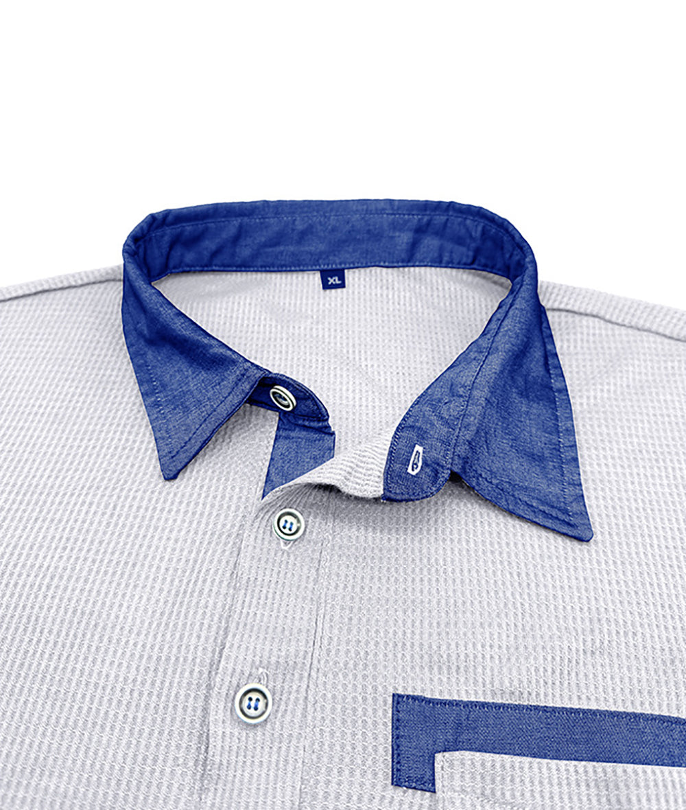 Men Polo Collar T-shirt