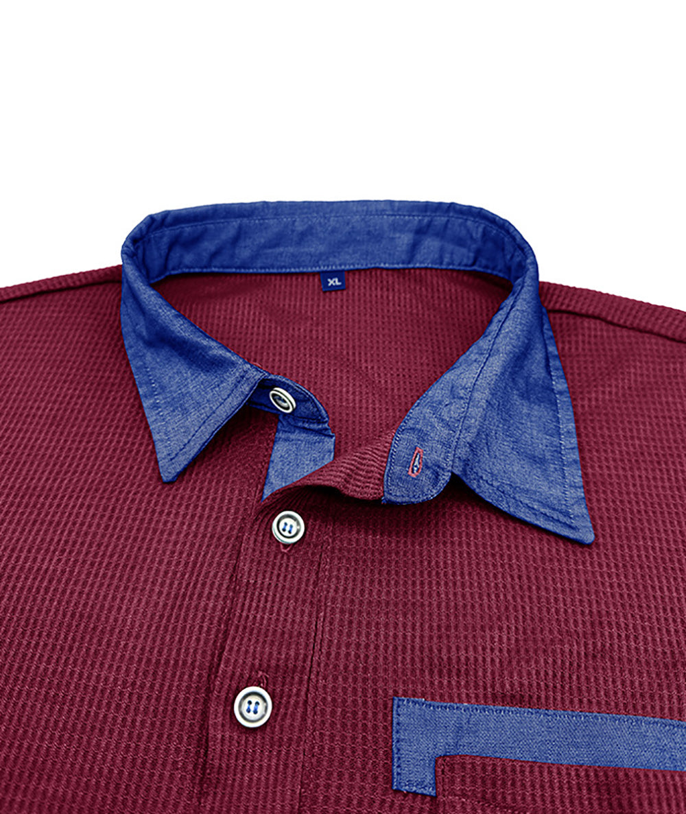 Men Polo Collar T-shirt