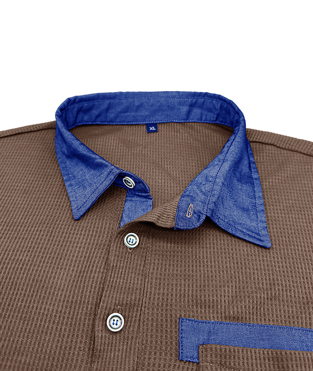 Men Polo Collar T-shirt