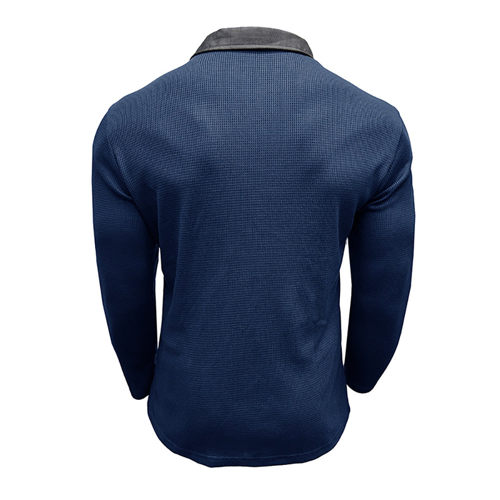 Men Polo Collar T-shirt