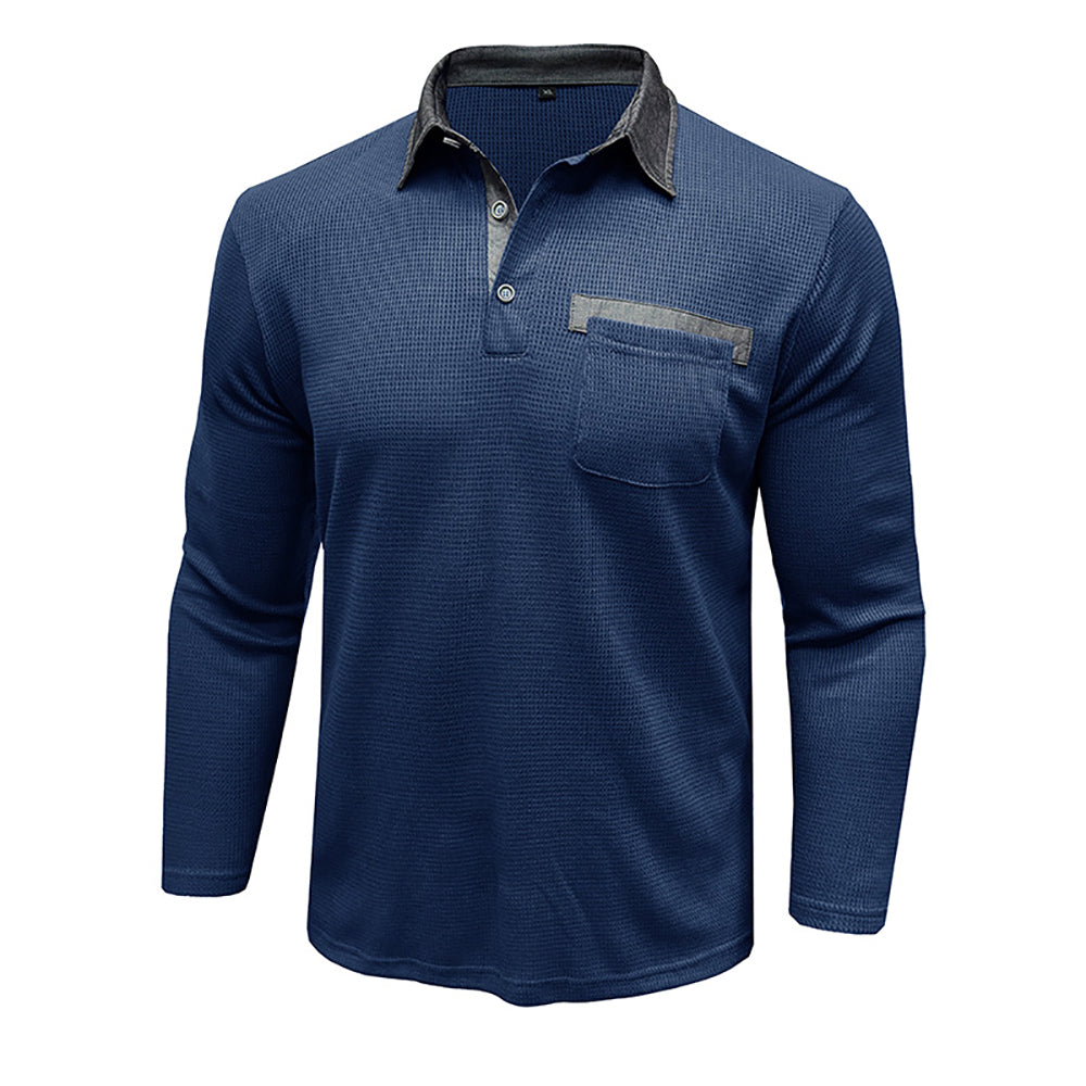 Men Polo Collar T-shirt