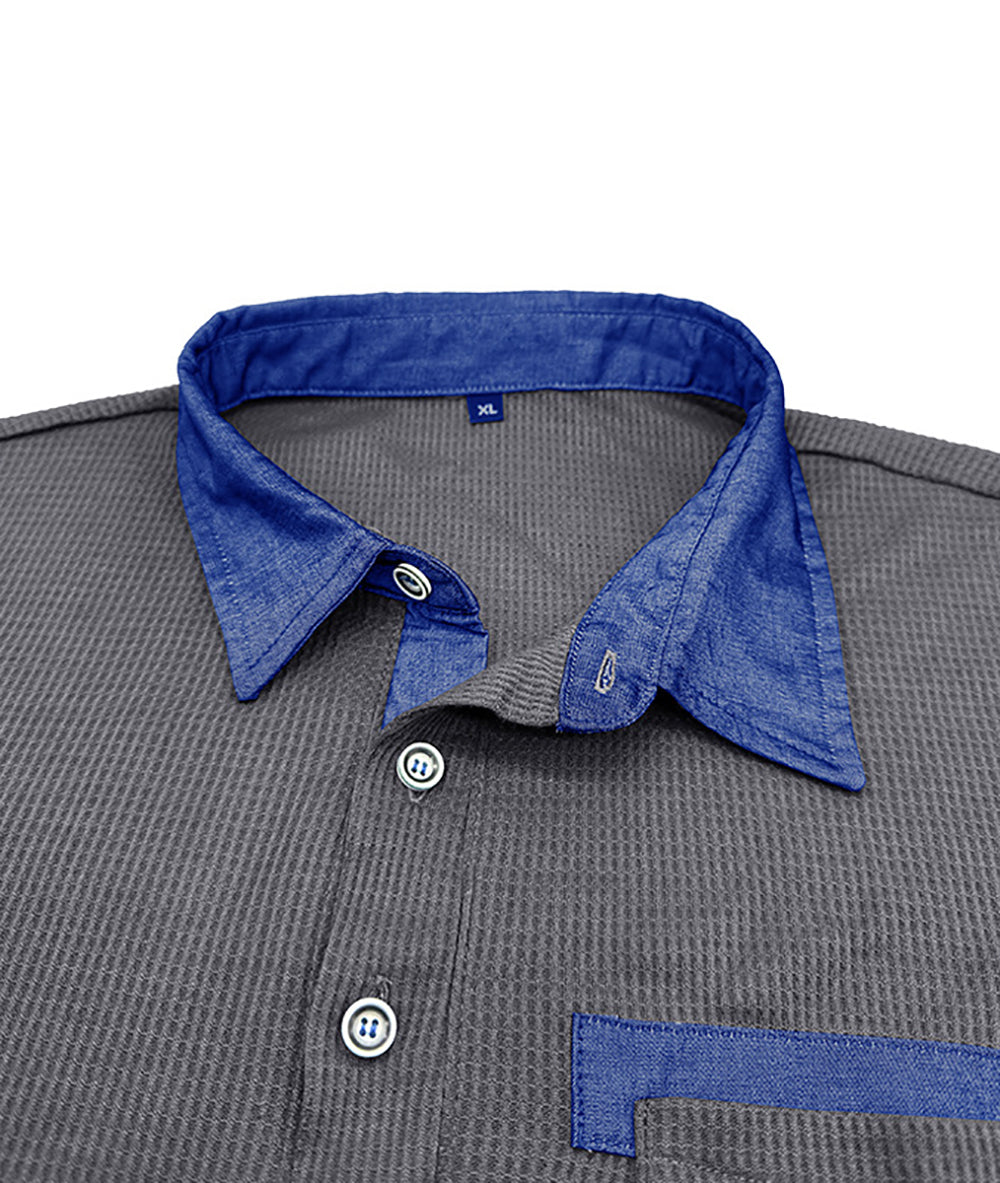 Men Polo Collar T-shirt