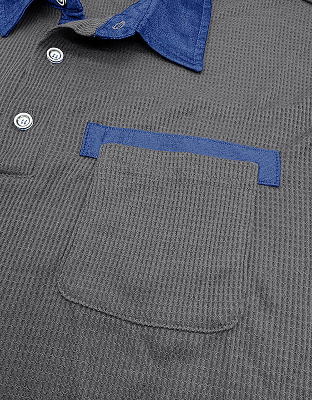 Men Polo Collar T-shirt