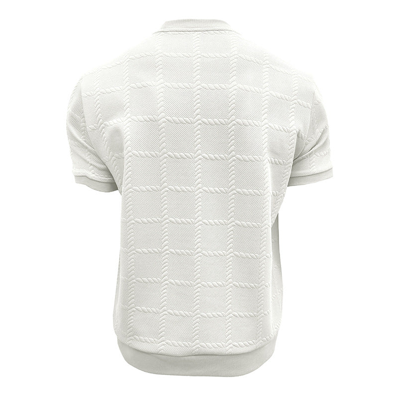 Men Raw Edge T-shirt