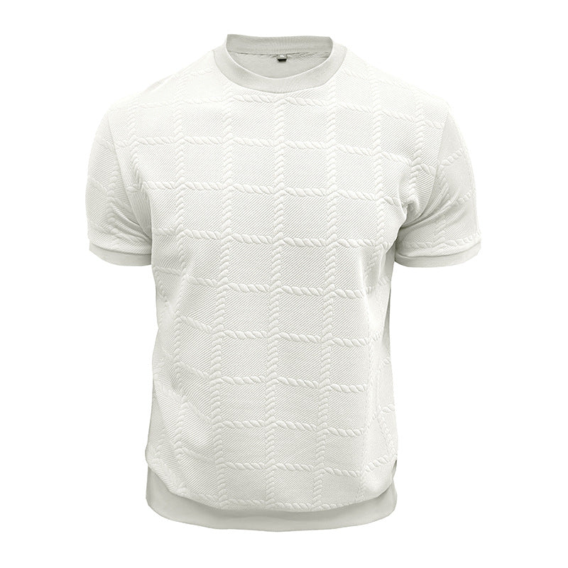 Men Raw Edge T-shirt