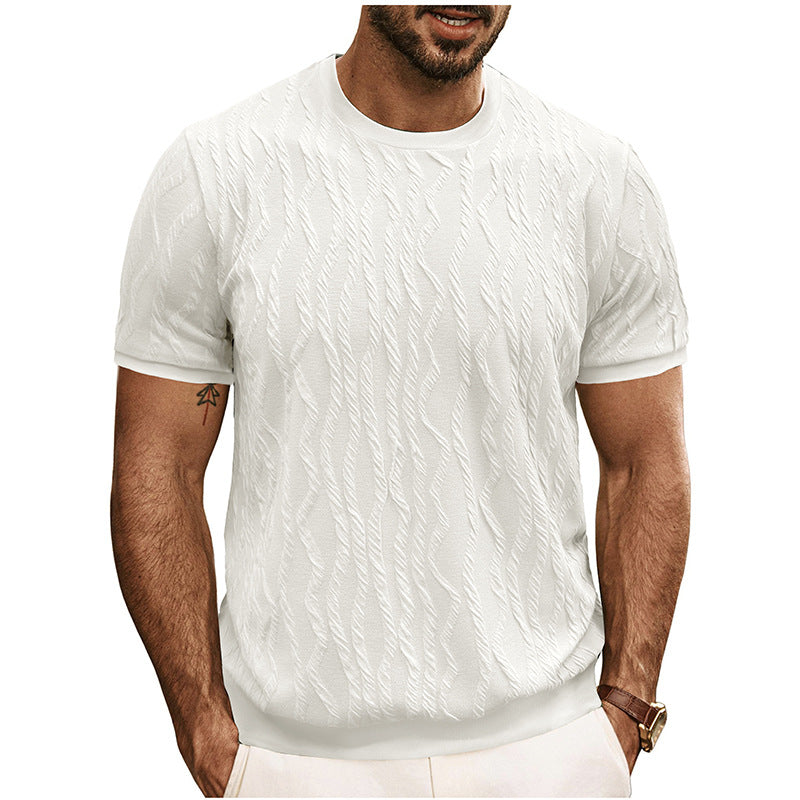 Men Raw Edge T-shirt
