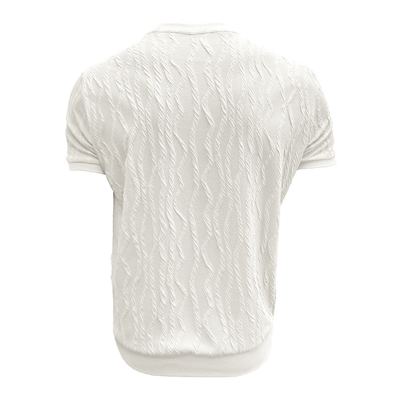 Men Raw Edge T-shirt