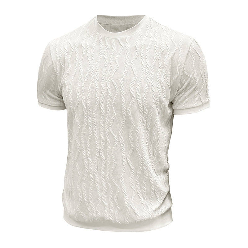 Men Raw Edge T-shirt