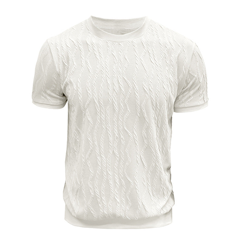 Men Raw Edge T-shirt