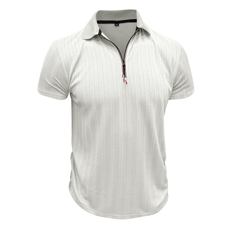 Regular Fit Polo Collar Tshirt