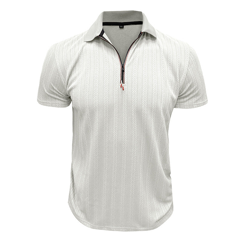 Regular Fit Polo Collar Tshirt