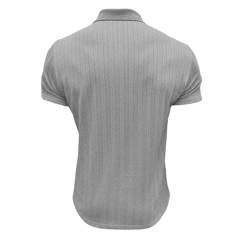 Regular Fit Polo Collar Tshirt