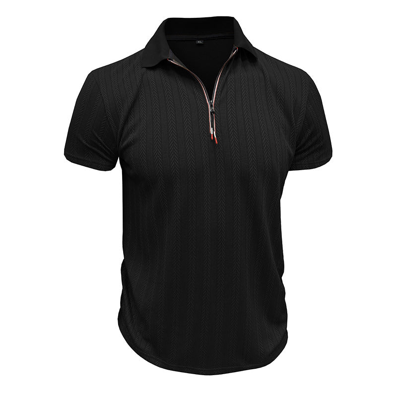 Regular Fit Polo Collar Tshirt