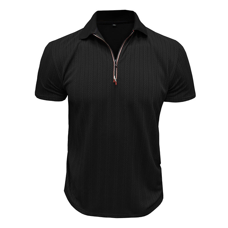 Regular Fit Polo Collar Tshirt