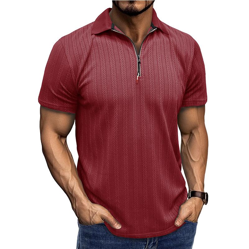 Regular Fit Polo Collar Tshirt