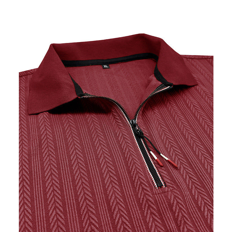 Regular Fit Polo Collar Tshirt