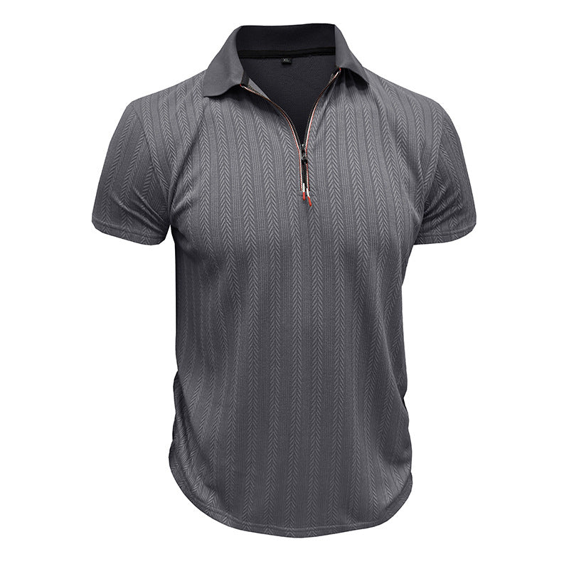 Regular Fit Polo Collar Tshirt