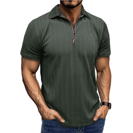 Regular Fit Polo Collar Tshirt