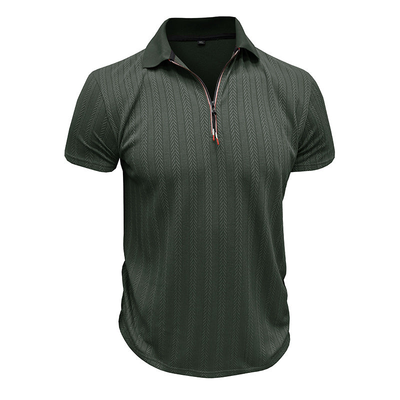 Regular Fit Polo Collar Tshirt