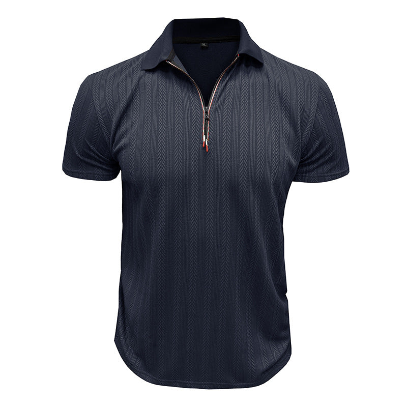 Regular Fit Polo Collar Tshirt