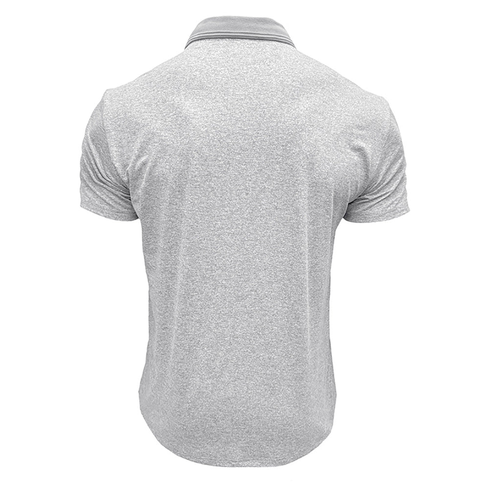 Men Solid Polo Collar T-shirt