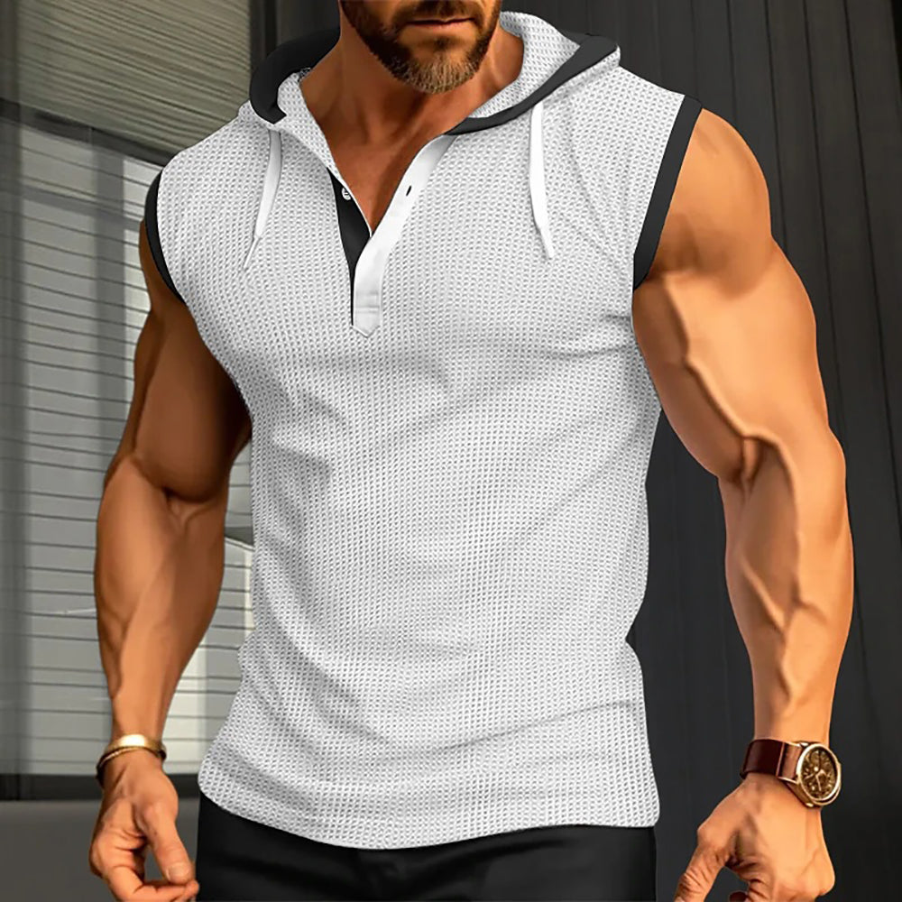 Men Hooded T-shirt
