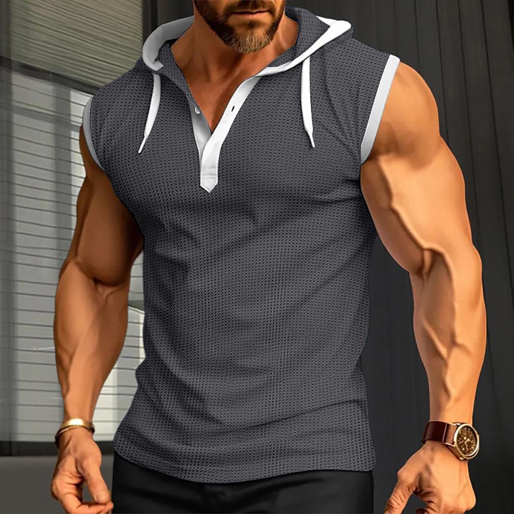 Men Hooded T-shirt
