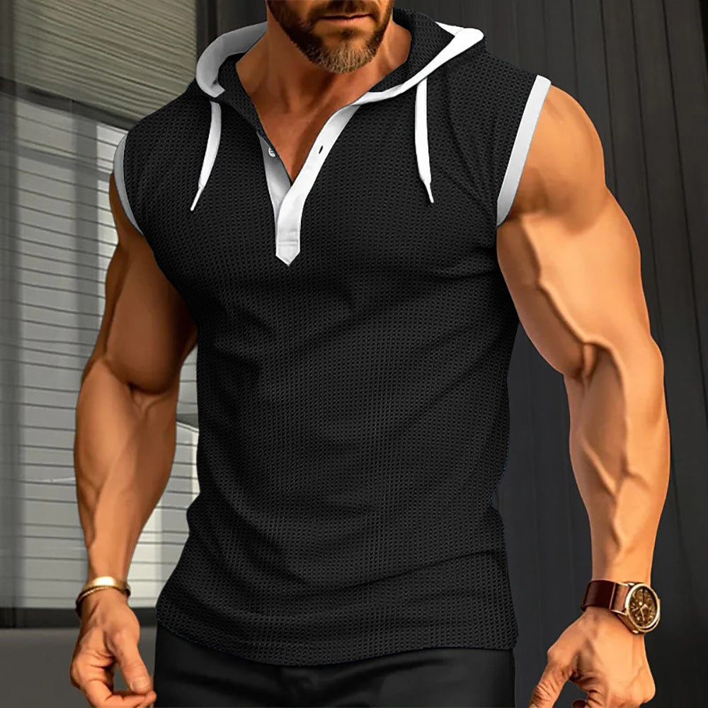 Men Hooded T-shirt