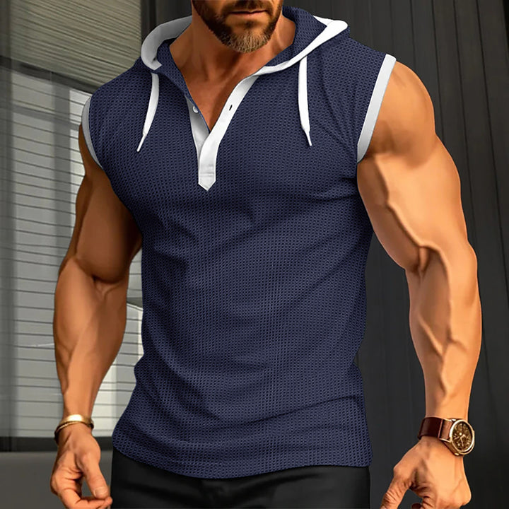 Men Hooded T-shirt