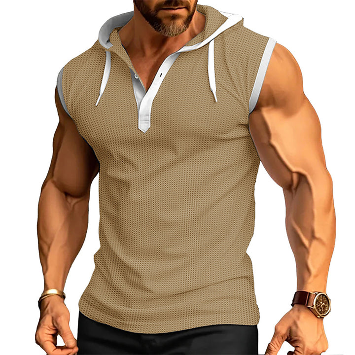 Men Hooded T-shirt