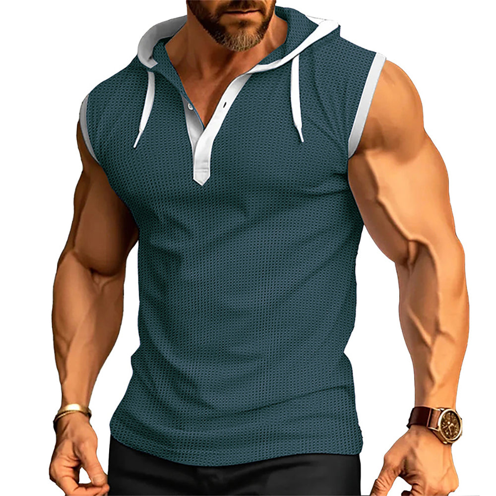 Men Hooded T-shirt