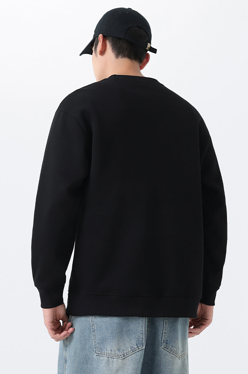 Men Round Neck Sweatshirt