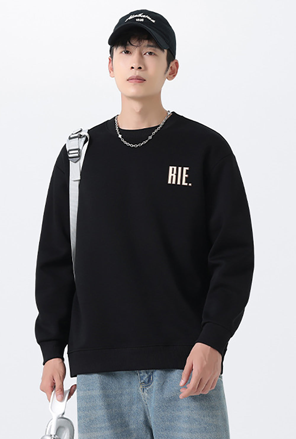 Men Round Neck Sweatshirt