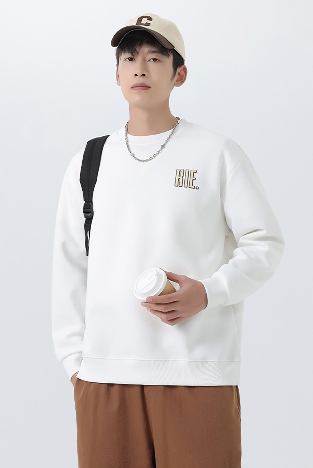 Men Pullover Sweatshirt