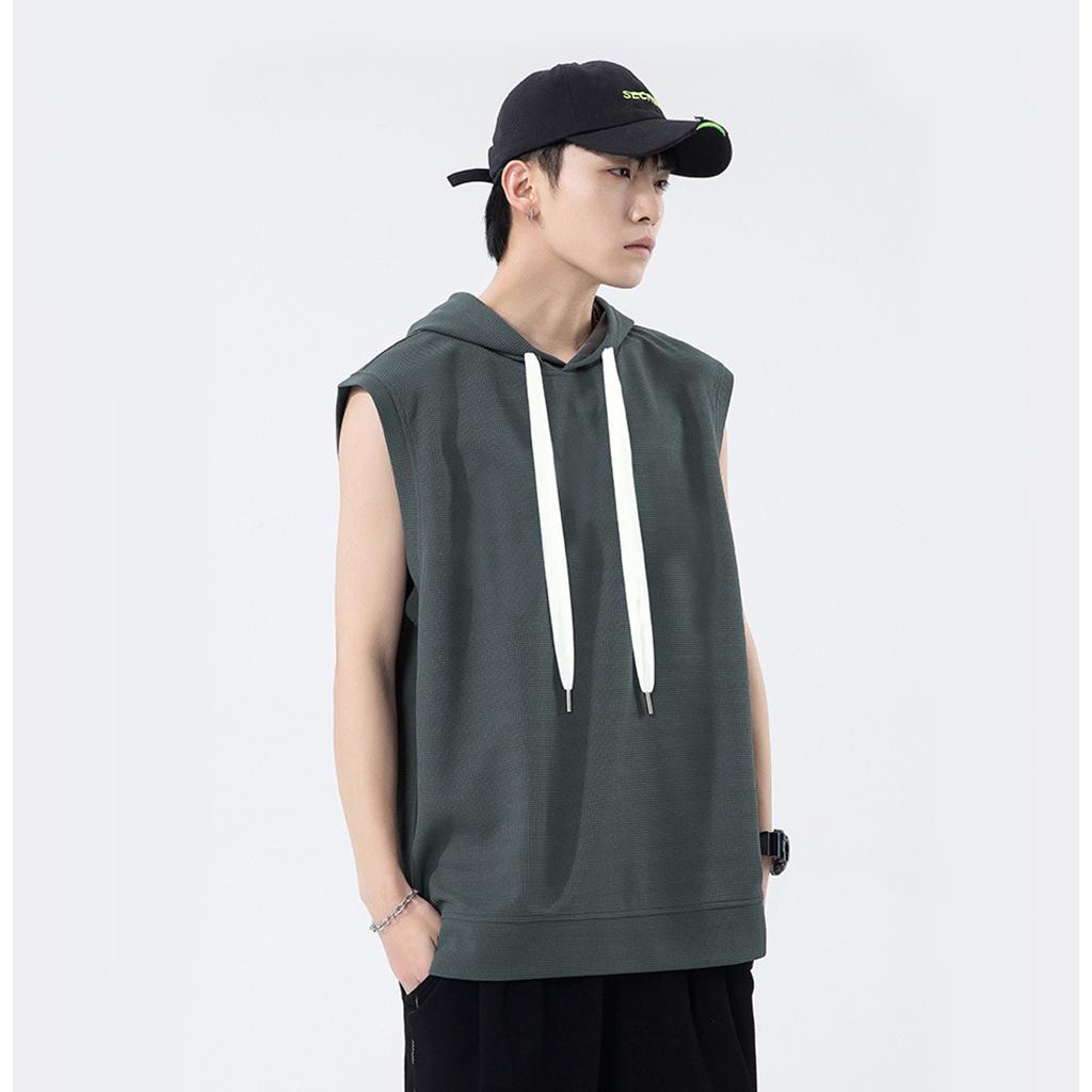 Men Solid Hooded  Relaxed Fit T-shirt