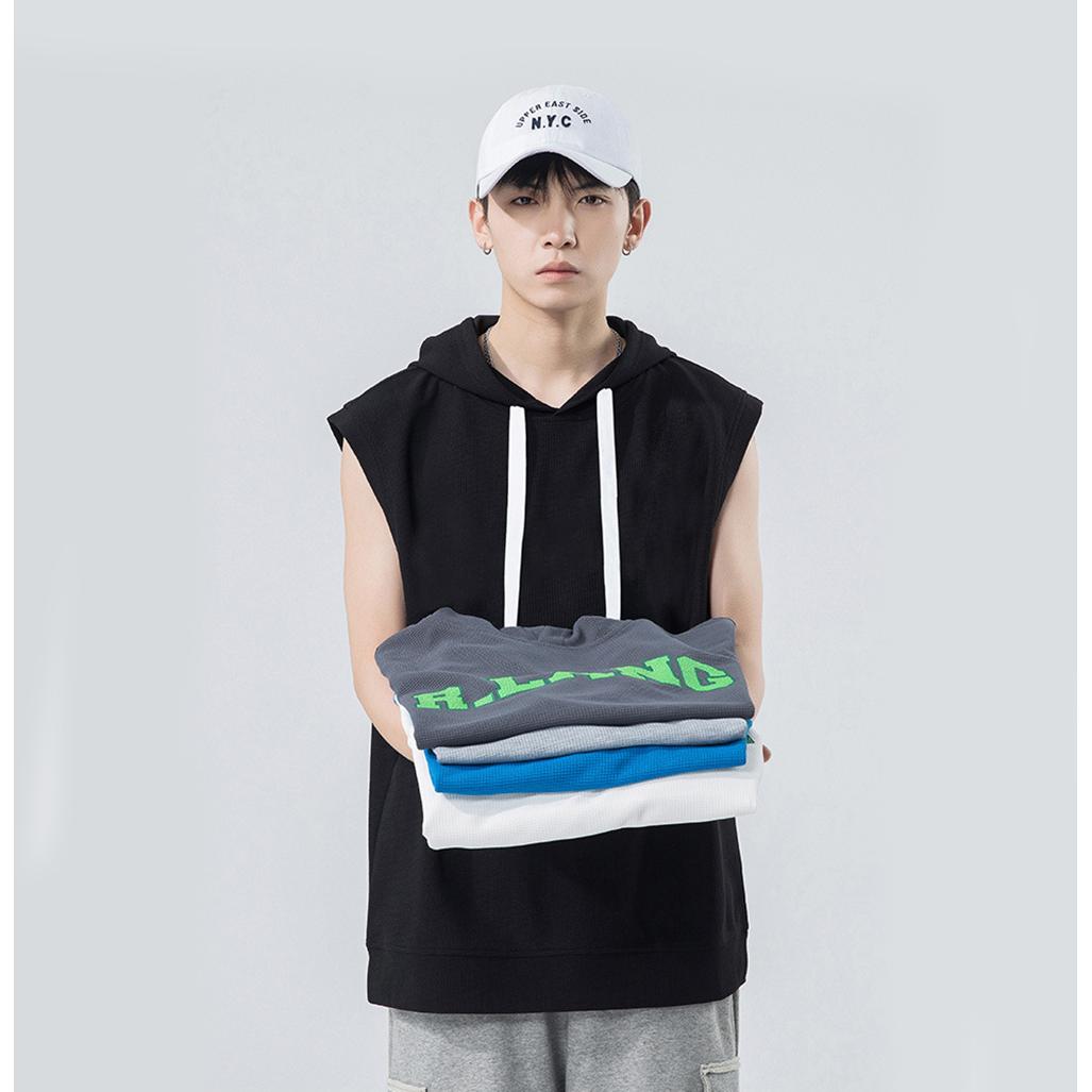 Men Solid Hooded  Relaxed Fit T-shirt