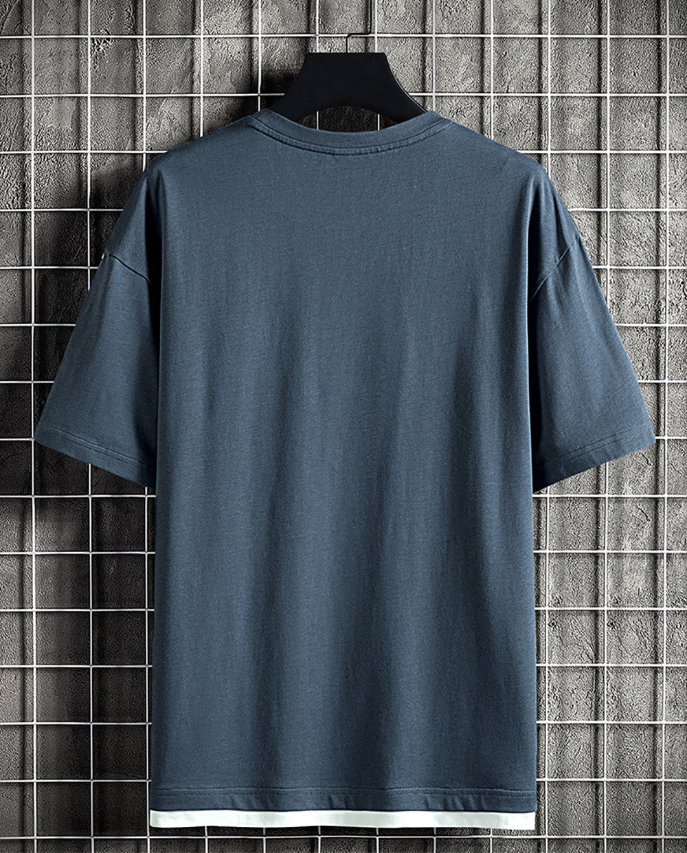 Men Typography Printed Round Neck Cotton Relaxed Fit T-shirt