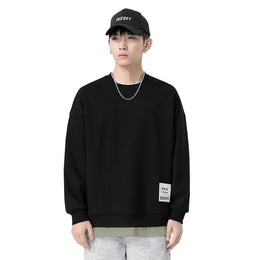 Men Round Neck Pullover Sweatshirt