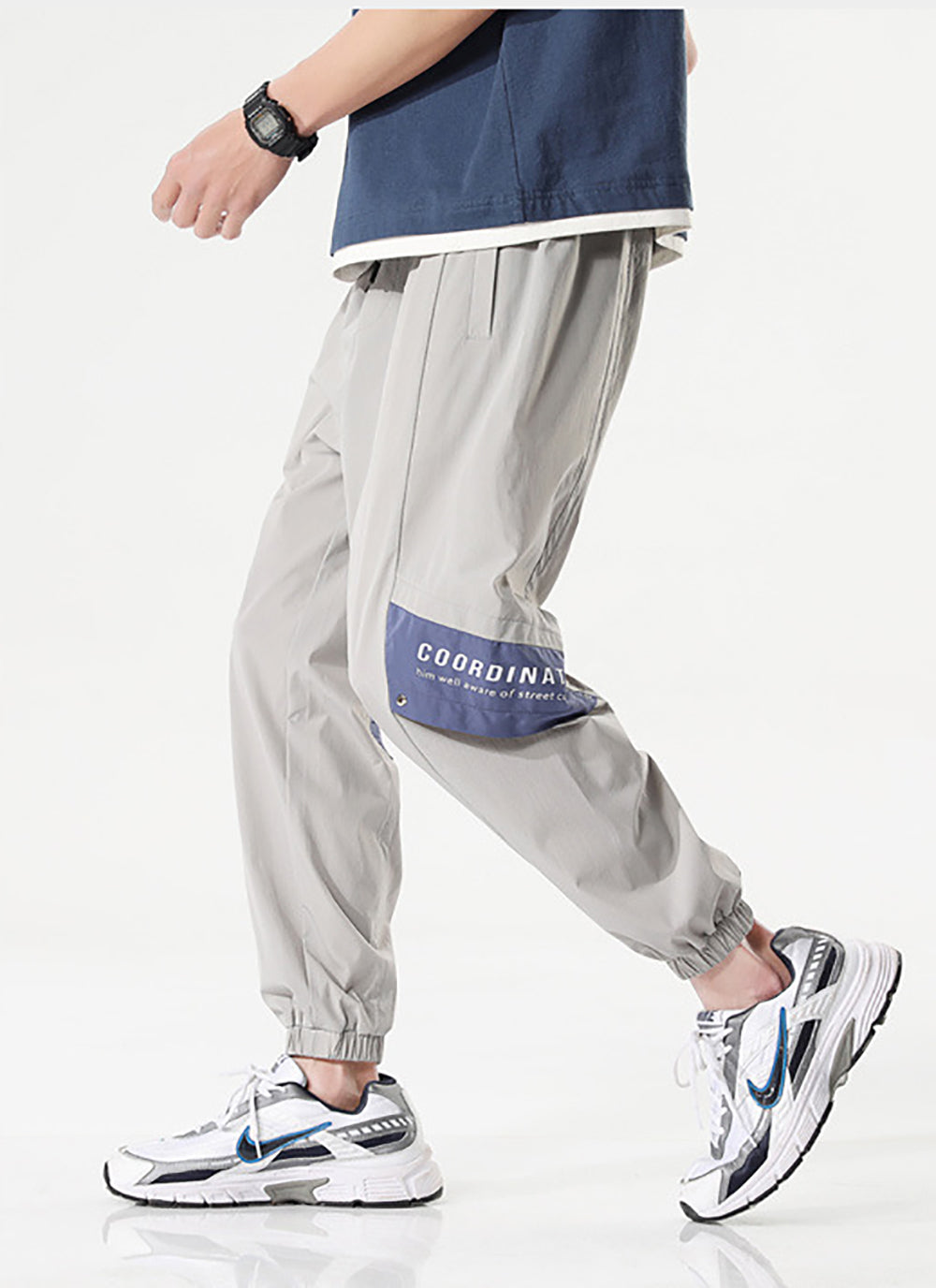 Men Easy Wash Joggers Trousers