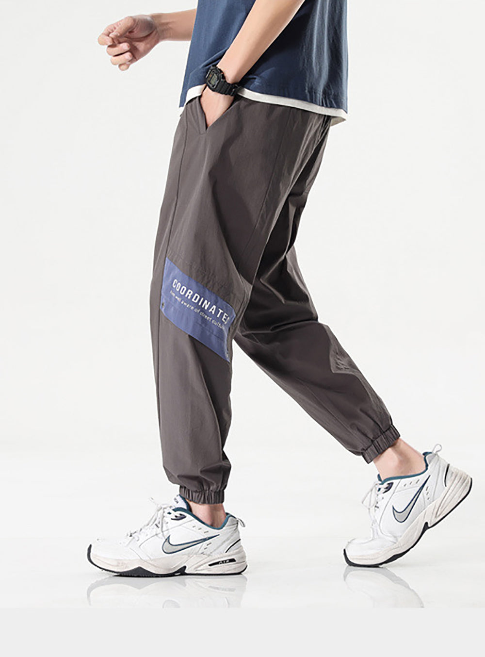 Men Easy Wash Joggers Trousers