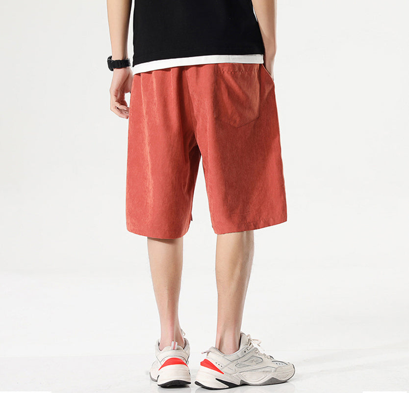 Solid Low-Rise Regular Shorts